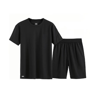 Foto 1 | Foto 1 | Juego De Playera Y Short Deportivo Talla 2eg Eo Safe Imports Esi-20439 Negro