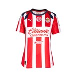 Jersey Puma Chivas Local 25-26 Para Mujer Rojo