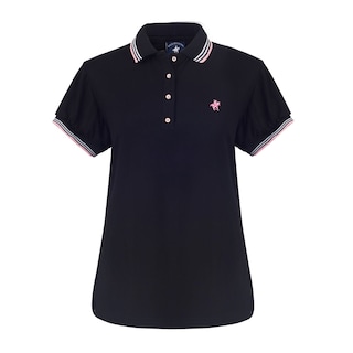 Foto 1 | Foto 1 | Playera Polo Para Dama Negro Polo Team