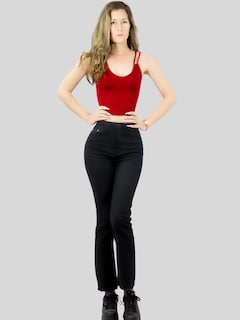 Foto 2 | Foto 2 | Ser De 2 Top Deportivos De Mujer Top-1015 2 Colores Blusa Croptop De Tirantes