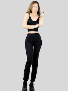 Foto 5 | Foto 5 | Ser De 2 Top Deportivos De Mujer Top-1015 2 Colores Blusa Croptop De Tirantes