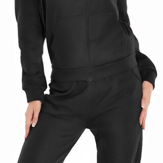 Foto 4 | Foto 4 | Conjunto Pants Y Sudadera Conj-07 Negro Térmico