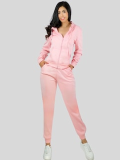 Foto 6 | Foto 6 | Conjunto Mujer Térmico Pant Y Sudadera Capucha Conj-07 Color Rosa Claro Set De Pants