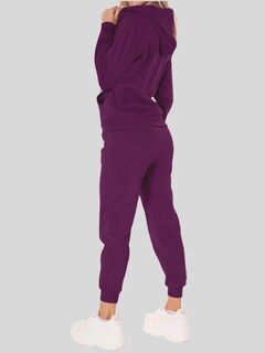Foto 4 | Foto 4 | Conjunto Pants Y Sudadera Conj-07 Morado Termico