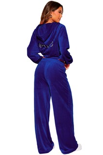 Foto 3 | Foto 3 | Conjunto Pants para Dama Shendy Vendy 2 Piezas con Gorro Azul Rey