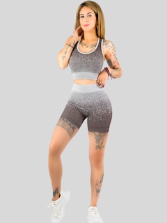 Foto 4 | Foto 4 | Set De Dos Conjunto Deportivo Casual Mujer Conj-068-px2 Variedad De Colores Short Y Blusa Stretch