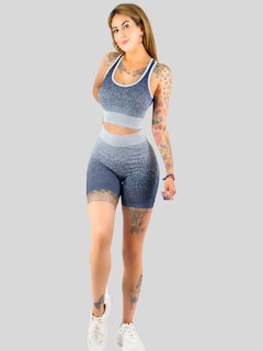 Foto 5 | Foto 5 | Set De Dos Conjunto Deportivo Casual Mujer Conj-068-px2 Variedad De Colores Short Y Blusa Stretch