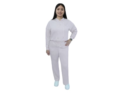 Foto 1 | Foto 1 | Conjunto Deportivo Mujer Ocean Point Beis Sudadera Y Pantalón