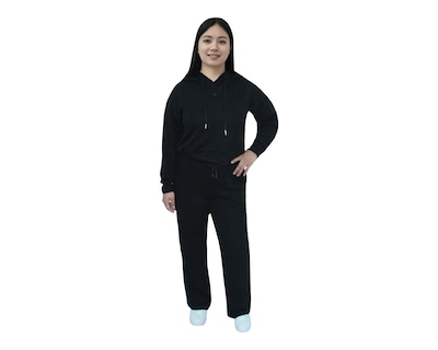 Foto 1 | Foto 1 | Conjunto Deportivo Mujer Ocean Point Negro Sudadera Y Pantalón