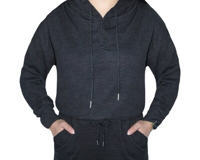 Foto 4 | Foto 4 | Conjunto Deportivo Mujer Ocean Point Negro Sudadera Y Pantalón