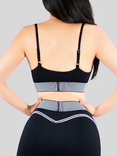 Foto 6 | Foto 6 | Conjunto Deportivo 2 Piezas Top Y Leggings Conj-080 Negro Mujer Gym Yoga O Casual