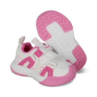 Foto 6 | Foto 6 | Tenis Deportivos Coqueta Rosas con Detalles y Ajuste de Velcro para Niña