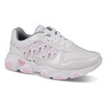 Tenis Deportivos Dominiq 3601 Color Blanco Para Niña