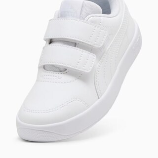 Foto 3 | Foto 3 | Tenis Puma Courtflex V3 V Ps Blancos para Niño