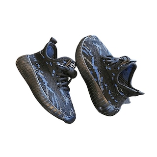 Foto 3 | Foto 3 | Tenis Deportivo Infantil Denali Abudhabi Negro Para Niño Niña Con Material De Lona Antiderrapante, Suela Suave