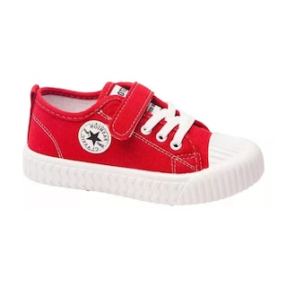 Foto 1 | Foto 1 | Tenis Denali Shell Rojo Infantil Niño Niña Lona Casuales De Moda