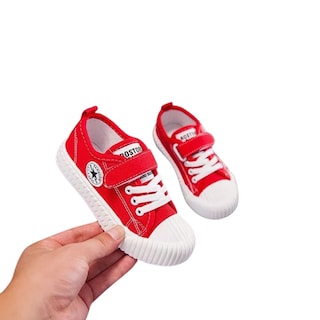 Foto 2 | Foto 2 | Tenis Denali Shell Rojo Infantil Niño Niña Lona Casuales De Moda