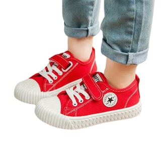 Foto 4 | Foto 4 | Tenis Denali Shell Rojo Infantil Niño Niña Lona Casuales De Moda