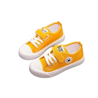 Foto 2 | Foto 2 | Tenis Denali Shell Mostaza Infantil Niño Niña Lona Casuales De Moda