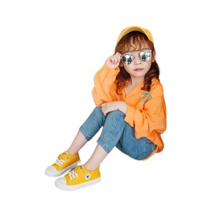 Foto 6 | Foto 6 | Tenis Denali Shell Mostaza Infantil Niño Niña Lona Casuales De Moda