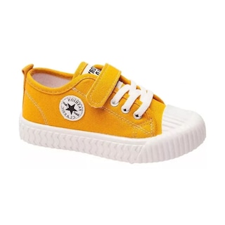 Foto 1 | Foto 1 | Tenis Denali Shell Mostaza Infantil Niño Niña Lona Casuales De Moda