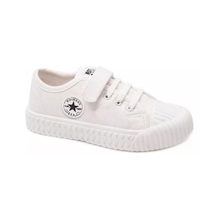 Foto 1 | Foto 1 | Tenis Denali Shell Blanco Infantil Niño Niña Lona Casuales De Moda