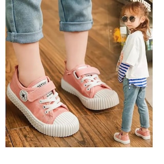 Foto 6 | Foto 6 | Tenis Denali Shell Rosa Infantil Niño Niña Lona Casuales De Moda