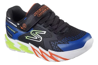 Foto 1 | Foto 1 | Skechers Zapatillas Deportivas Para Niños, Modelo Flex-glow Bolt Con Luces, Diseño Divertido Y Cómodo En Negro/azul