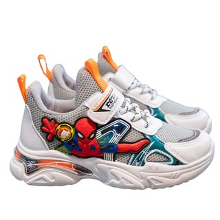 Foto 4 | Foto 4 | Tenis Infantil Deportivo Denali Spider Blanco Para Niño Con Ajuste De Velcro
