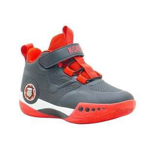 Foto 1 | Foto 1 | Tenis Para Niño K-swiss Deportivo Basket Color Negro Rojo Multicolor