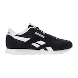 Tenis Reebok Clasicos Nailon Color Negro Deportivos Comodos Para Niños - Original