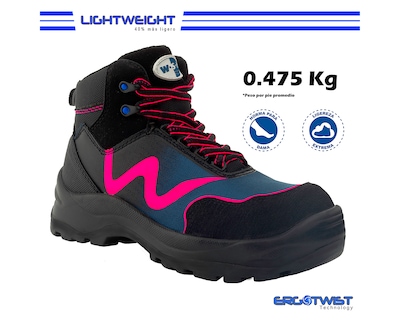 Foto 2 | Foto 2 | Zapato De Seguridad Industrial Wsm 2959-wt Color Negro - Cómodo Y Ligero