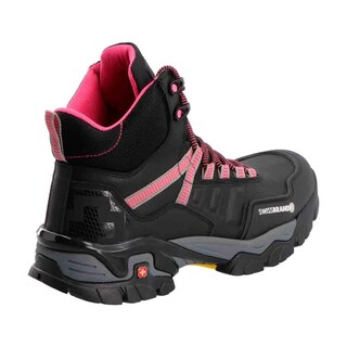 Foto 5 | Foto 5 | Botas Swiss Brand color Negro para Mujer Poliamida para Trabajo Industrial