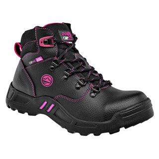 Foto 1 | Foto 1 | Botas de Trabajo Cliff Negras para Mujer