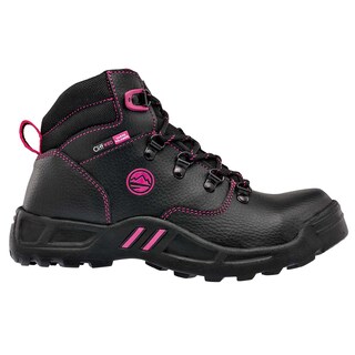 Foto 3 | Foto 3 | Botas de Trabajo Cliff Negras para Mujer