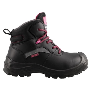 Foto 1 | Foto 1 | Bota Pro Cliff Protection 425 Negro Caso Poliamida Mujer Trabajo Industrial Talla 22 A 26 M