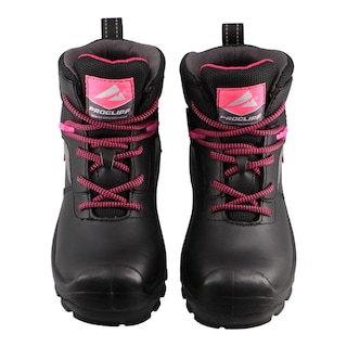 Foto 6 | Foto 6 | Bota Pro Cliff Protection 425 Negro Caso Poliamida Mujer Trabajo Industrial Talla 22 A 26 M