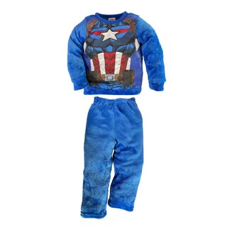 Foto 1 | Foto 1 | Conjunto con Pants Marvel Capitán América color Azul para Niño