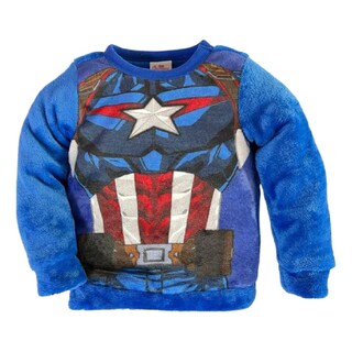 Foto 3 | Foto 3 | Conjunto con Pantalón Marvel color Azul para Niño