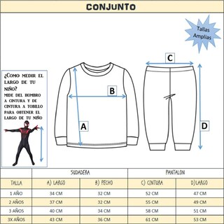 Foto 5 | Foto 5 | Conjunto con Pantalón Marvel color Azul para Niño