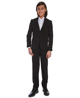 Foto 2 | Foto 2 | Pantalón Calvin Klein con Parte Delantera Plana color Negro para Niños - Venta Internacional
