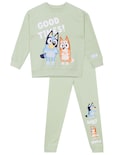 Conjunto De Ropa Bluey, Sudadera Y Pantalones Para Niños De 8 Años, Color Verde - Venta Internacional.