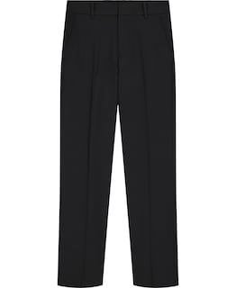 Foto 1 | Foto 1 | Pantalones Tommy Hilfiger Para Niños Con La Parte Delantera Plana, Recto, 16 Años, Negro - Venta Internacional.