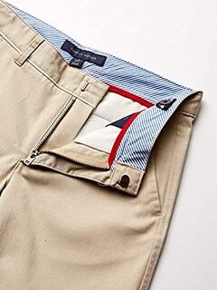 Foto 4 | Foto 4 | Vestido Tommy Hilfiger Para Niños, Mezcla De Sarga, Color Caqui, Talla 12 - Venta Internacional.