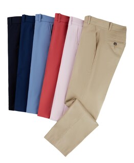 Foto 4 | Foto 4 | Pantalones Tommy Hilfiger Para Niños, Parte Delantera Plana, Pierna Recta, 8 Años - Venta Internacional.