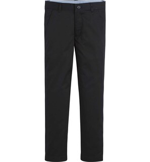 Foto 1 | Foto 1 | Pantalones De Vestir Tommy Hilfiger Para Niños, Mezcla De Sarga, Negros, Talla 6 - Venta Internacional.