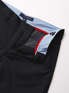 Foto 4 | Foto 4 | Pantalones De Vestir Tommy Hilfiger Para Niños, Mezcla De Sarga, Negros, Talla 6 - Venta Internacional.