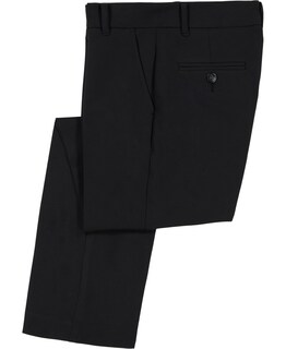 Foto 2 | Foto 2 | Pantalones Tommy Hilfiger Para Niños Con La Parte Delantera Plana, Color Negro, Talla 8 - Venta Internacional.