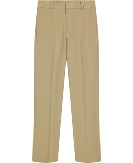Foto 1 | Foto 1 | Pantalones Tommy Hilfiger Para Niños Con La Parte Delantera Plana, Recto, 18, Color Caqui - Venta Internacional.