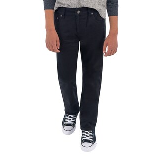Foto 1 | Foto 1 | Pantalones Levi's 511 Slim Fit Uniform Para Niños, Color Negro, Talla 12 - Venta Internacional.